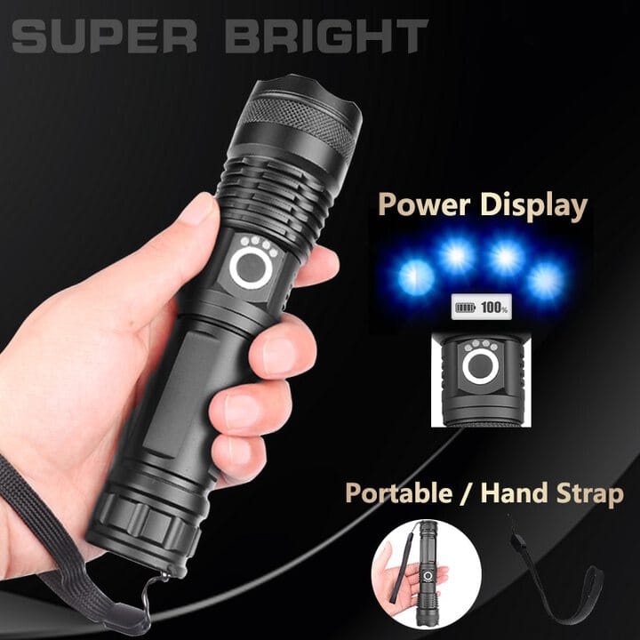 Zoom LED flashlight 1